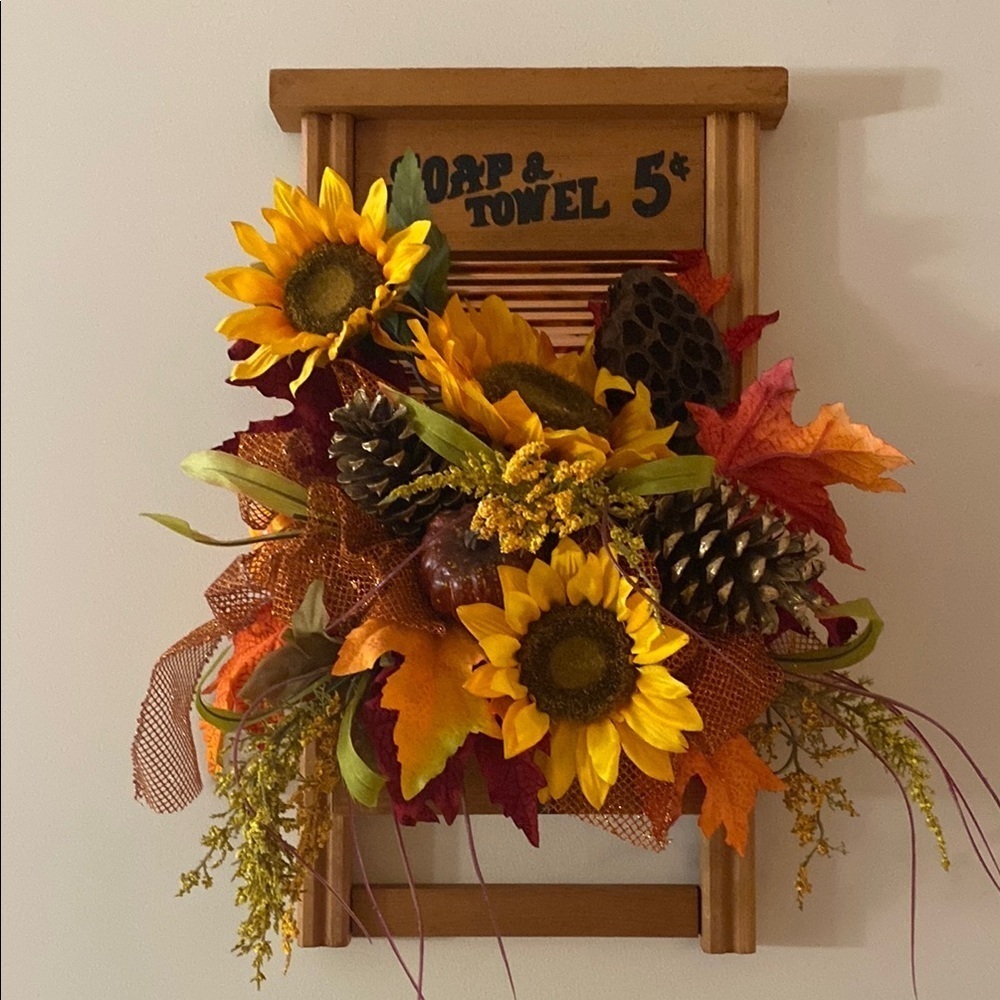 Fall Sunflower Wall Decor